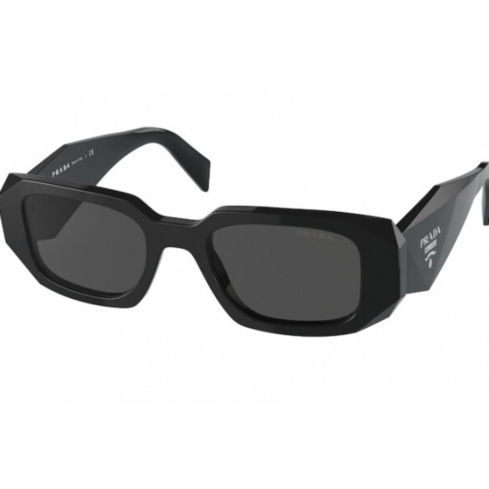 Prada Black Angular Sunglasses